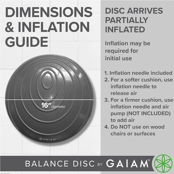 Gaiam Balance Disc - Picture 5 of 7